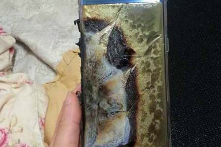 Galaxy Note 7 esplode 1