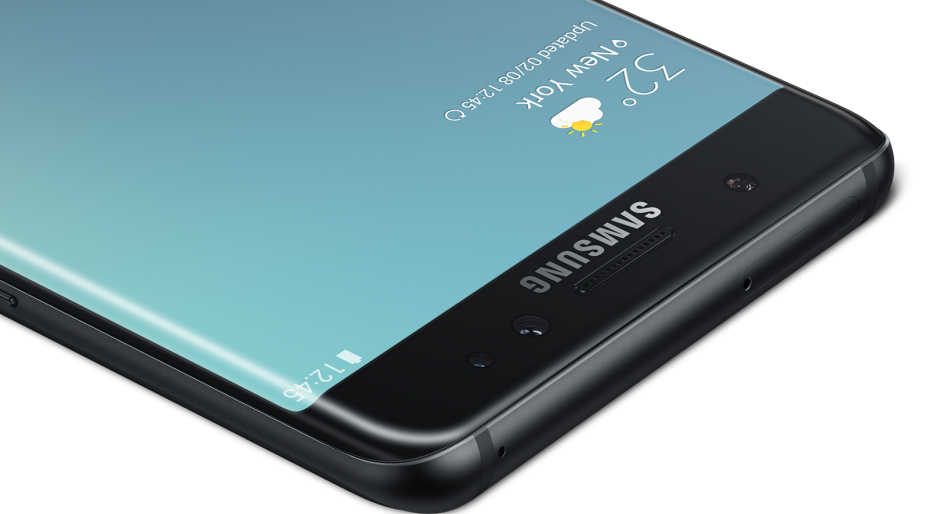 Samsung Galaxy Note 7 display
