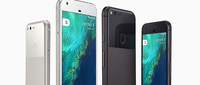 Google Pixel in due colorazioni