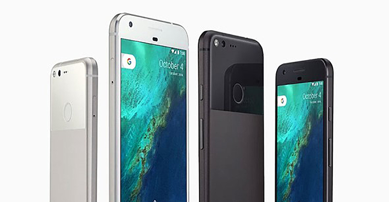 Google Pixel in due colorazioni