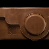 Custodia in pelle Kodak Ektra 4