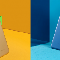 Meizu M5 blu e oro