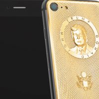 iPhone Donald Trump dorato
