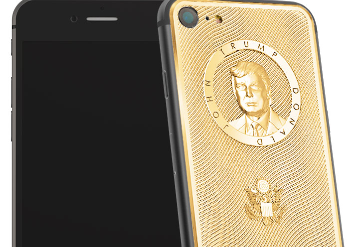 iPhone Donald Trump dorato