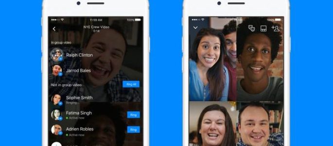 Facebook video chat group