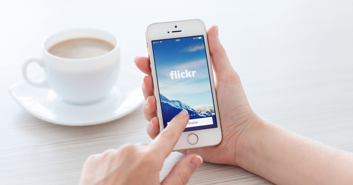 Flickr su iphone