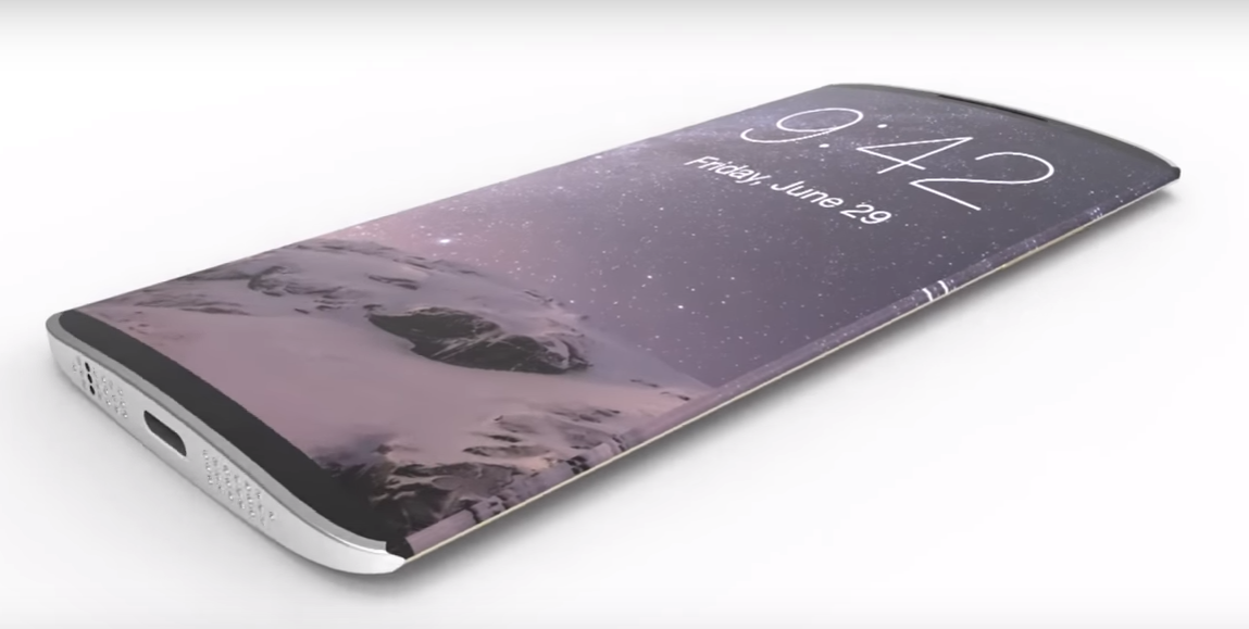 Un concept del nuovo iPhone 8