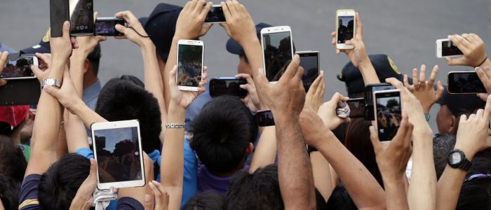 Smartphone per scattare fotografie