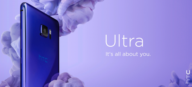 HTC U Ultra 128 GB con vetro in zaffiro