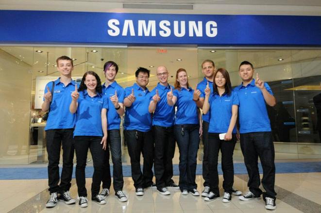 Team controllo qualità Samsung