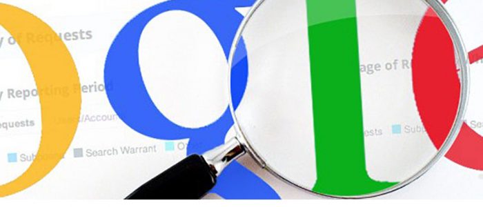 report trasparenza Google