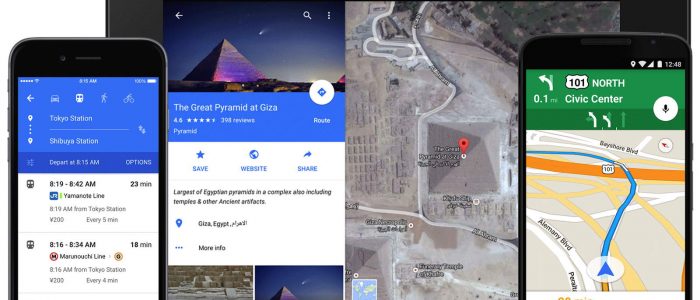 Google Maps parcheggio