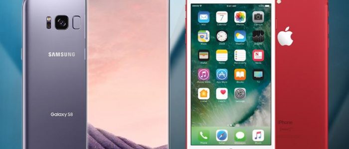 Galaxy S8 vs iPhone 7