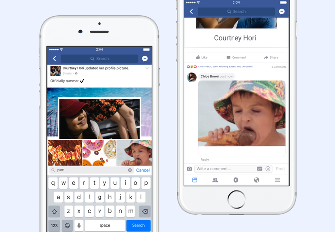 Facebook Messenger GIF