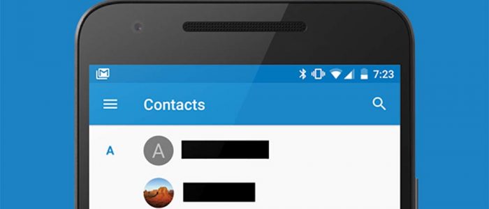 App Contatti di Android