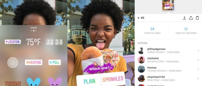 Instagram sondaggi
