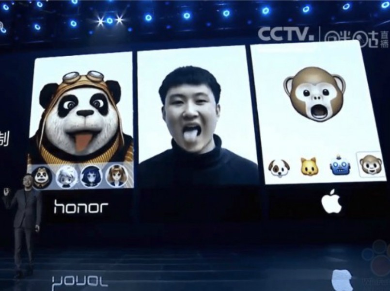 Huawei Animoji su V10