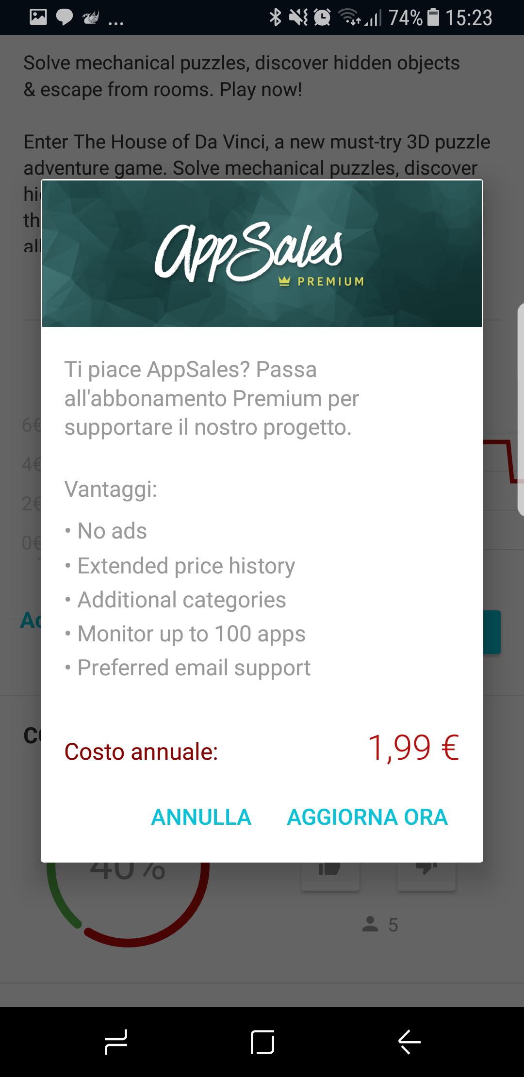 app sales
