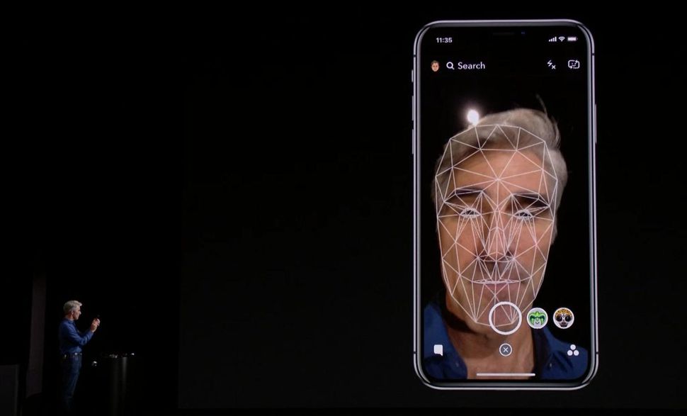 riconoscimento facciale iphone x