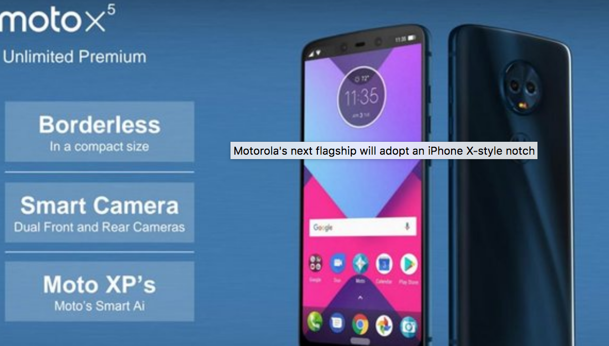 Motorola Moto X5