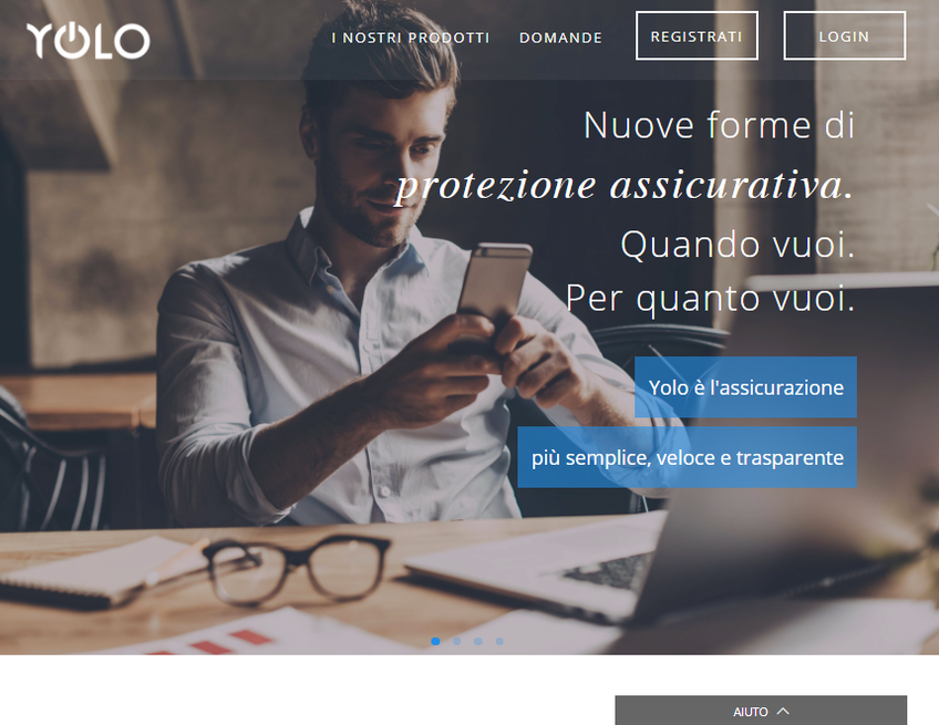 Yolo assicurazione smartphone