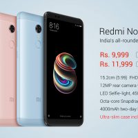 Xiaomi redmi Note 5