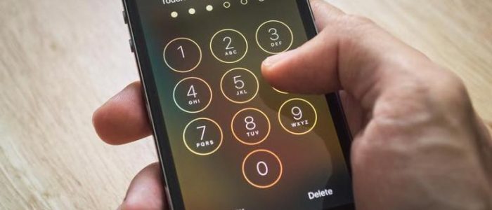 iPhone codice alfanumerico