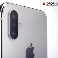 iPhone X fotocamera 3 lenti