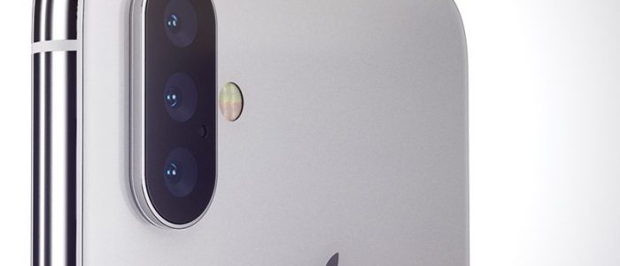 iPhone X fotocamera 3 lenti