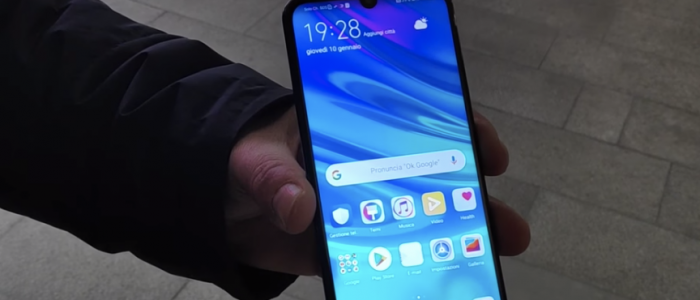 huawei P smart 2019 anteprima