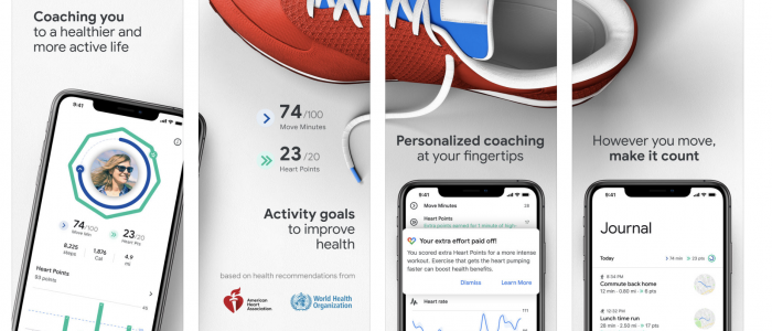 Google fit per ios