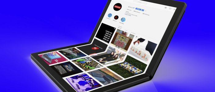 Lenovo pc pieghevole