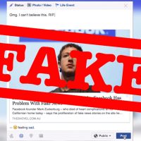 Facebook fake news