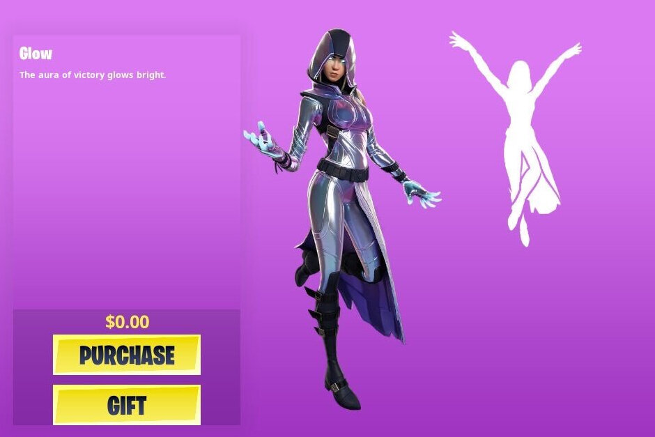 Skin Glow Samsung per Fornite