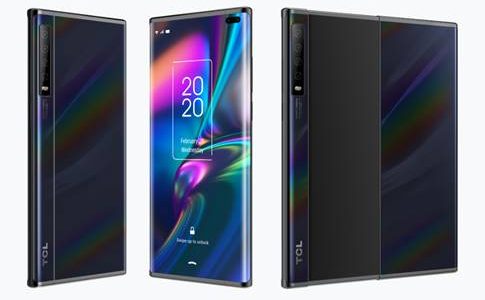 Smartphone arrotolabile