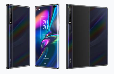 Smartphone arrotolabile