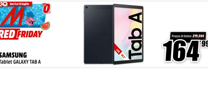 volantino Mediaworld Red Friday