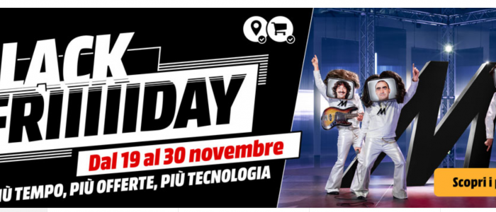 volantino Mediaworld Black Friday