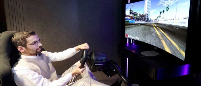 LG display arrotolabile