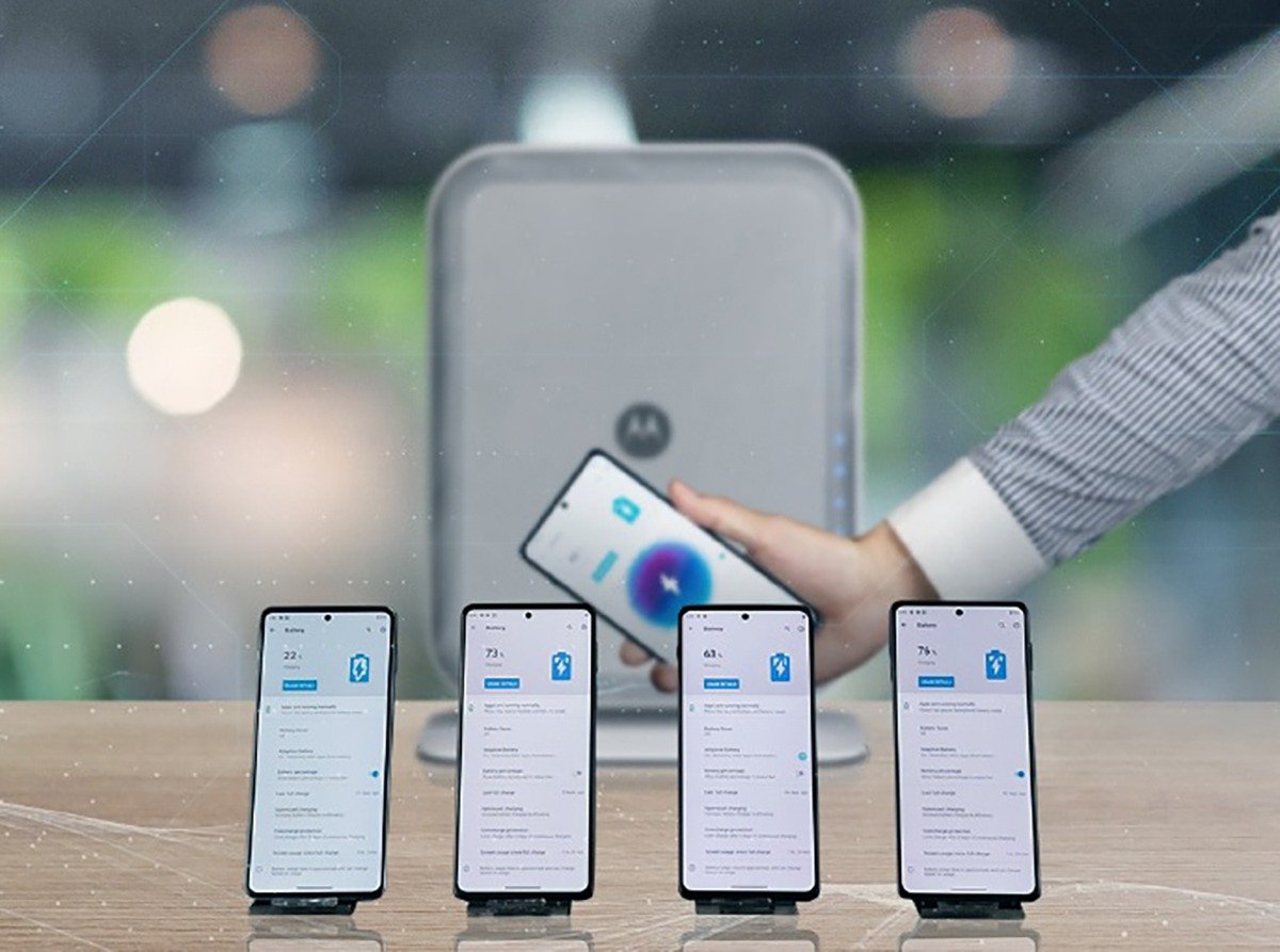 Motorola ricarica wireless lontana