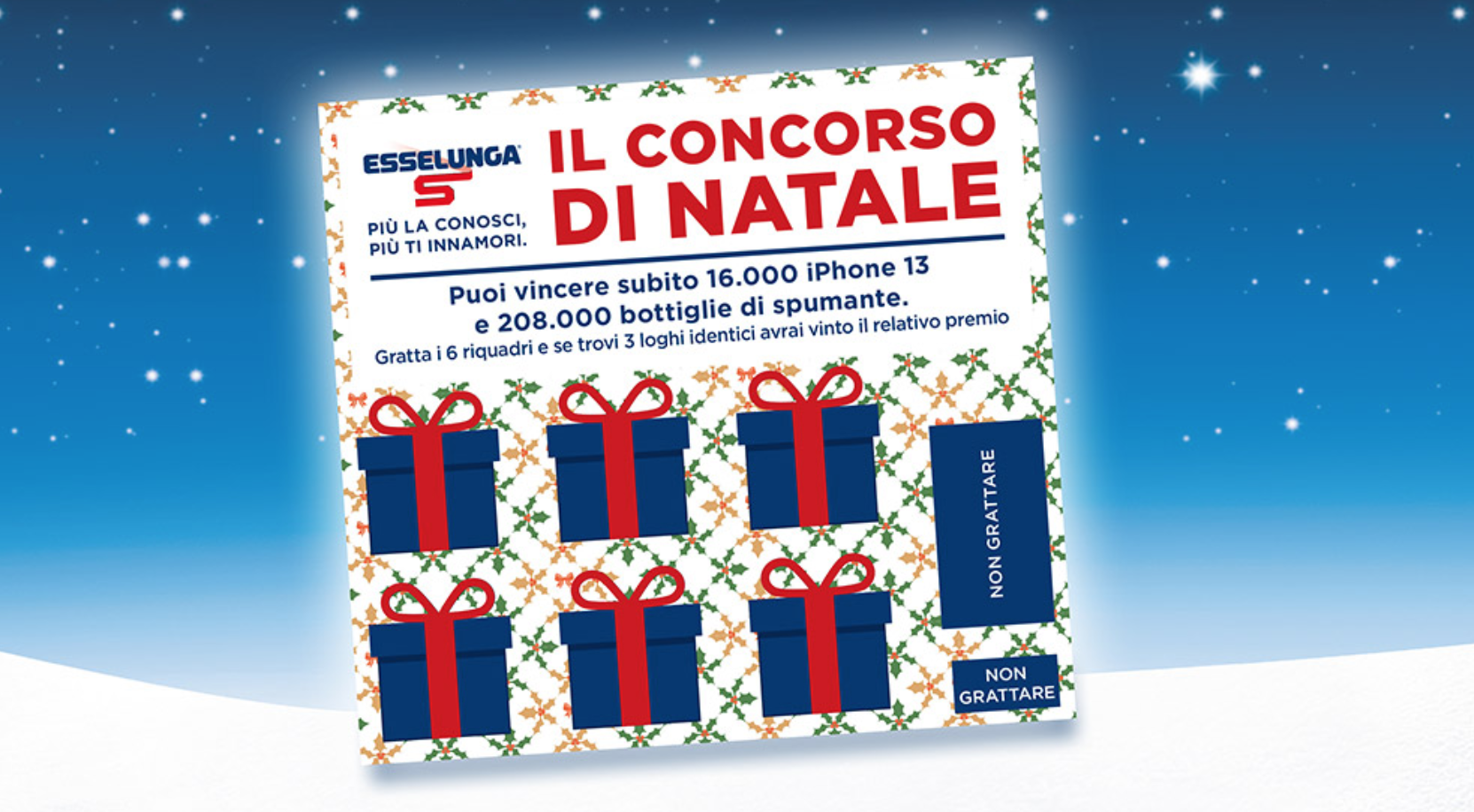 Esselunga concorso Natale