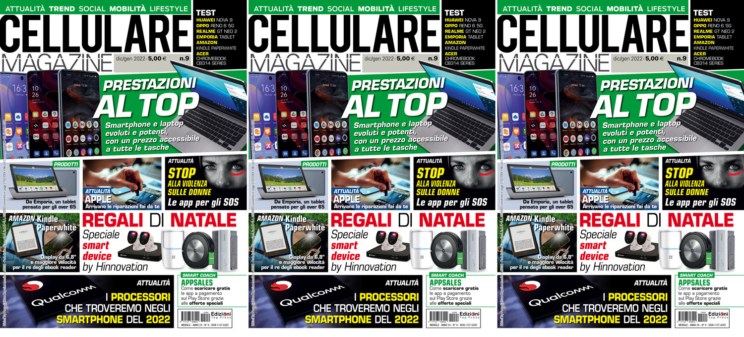 Copertina Cellulare Magazine
