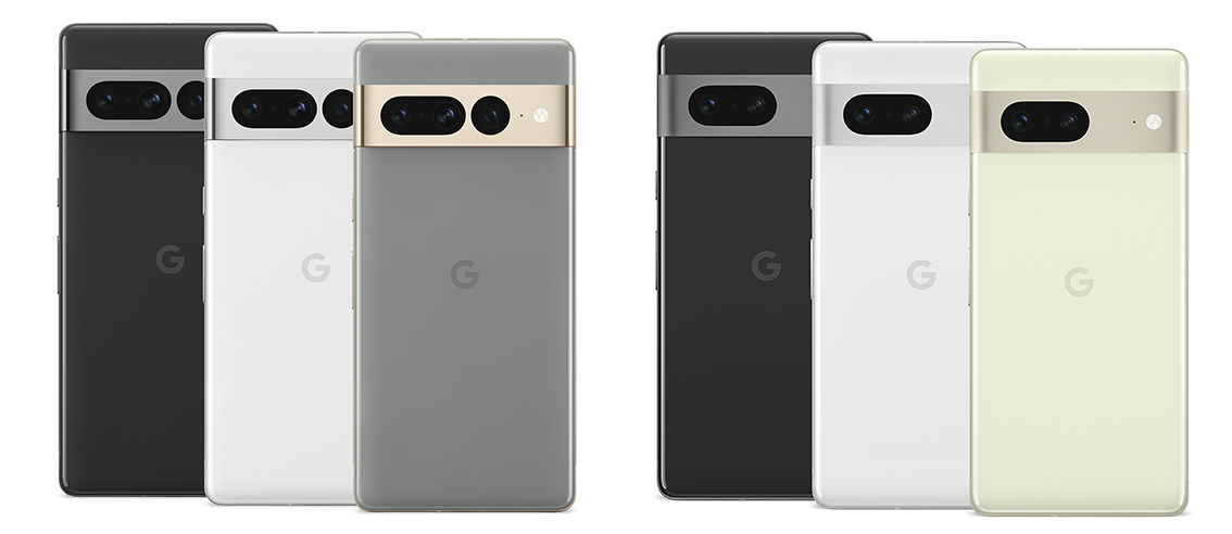 Pixel 7 e Pixel 7 Pro