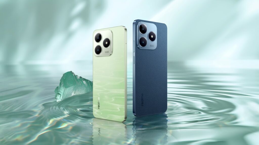 realme C63 nelle sue colorazioni. 