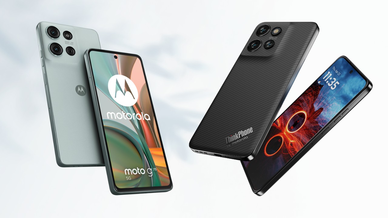 Moto g75 5g business edition e ThinkPhone 25