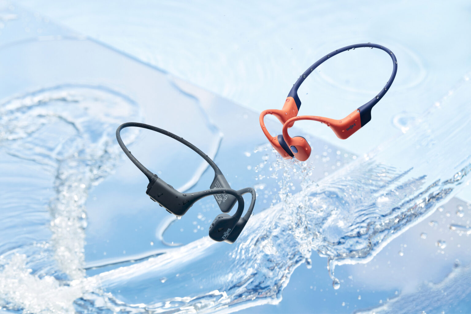 Shokz OpenSwim Pro Cuffie Sportive A Conduzione Ossea. Colore Grigio. Usate, Ottime Condizioni.